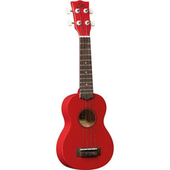 Ukelele soprano Eko Uku Primo 06201014 rojo con funda — imagen 1
