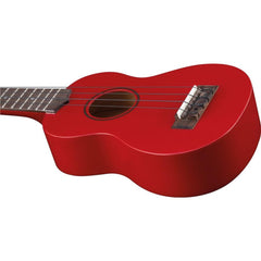 Ukelele soprano Eko Uku Primo 06201014 rojo con funda — imagen 3