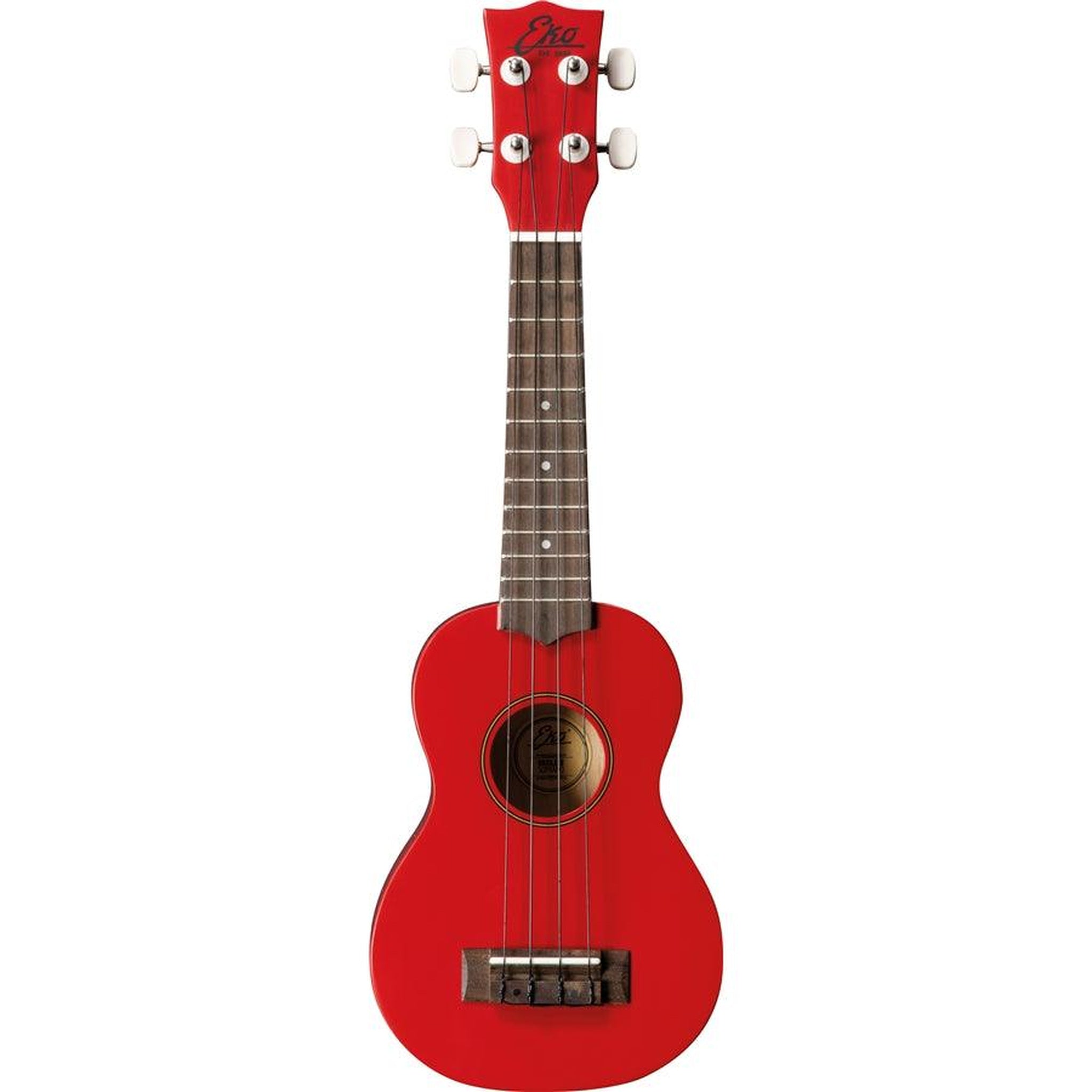 Ukelele soprano Eko Uku Primo 06201014 rojo con funda — imagen 7