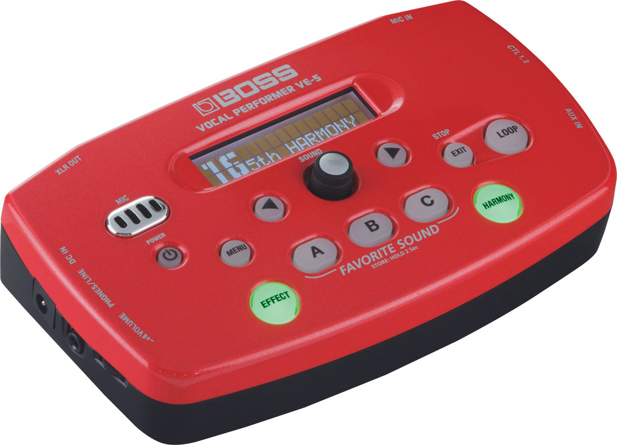 Procesador De Efectos Boss Ve-5-rd Vocal